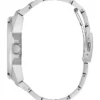 Zilverkleurig en zwart multifunctioneel horloge