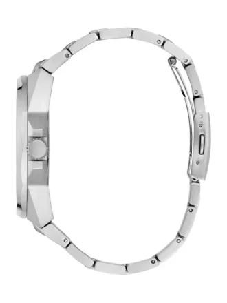 Zilverkleurig en zwart multifunctioneel horloge