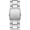 Zilverkleurig en zwart multifunctioneel horloge