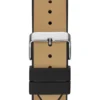 Zilverkleurig en zwart multifunctioneel horloge Zilverkleurig en zwart multifunctioneel horloge