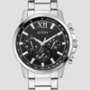 Zilverkleurig multifunctioneel horloge Zilverkleurig multifunctioneel horloge