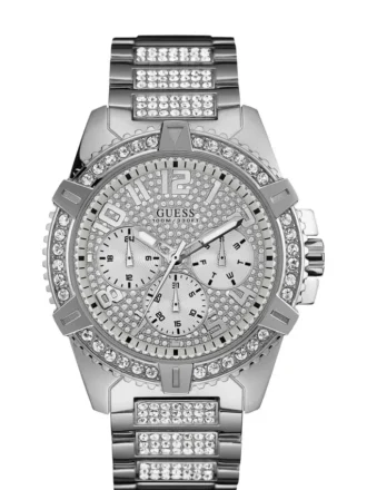 Zilverkleurig multifunctioneel horloge