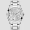 Zilverkleurig multifunctioneel horloge Zilverkleurig multifunctioneel horloge