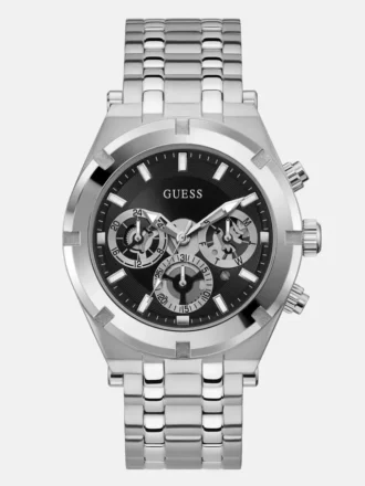 Zilverkleurig multifunctioneel horloge