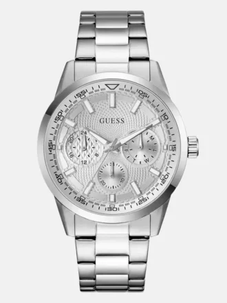 Zilverkleurig multifunctioneel horloge