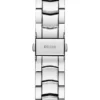 Zilverkleurig multifunctioneel horloge met kristallen Zilverkleurig multifunctioneel horloge met kristallen