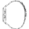 Zilverkleurig multifunctioneel horloge met strass Zilverkleurig multifunctioneel horloge met strass