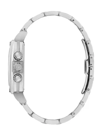 Zilverkleurig vierkant multifunctioneel horloge