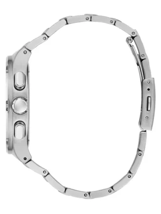 Zilverkleurig vierkant multifunctioneel horloge