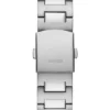 Zilverkleurig vierkant multifunctioneel horloge Zilverkleurig vierkant multifunctioneel horloge