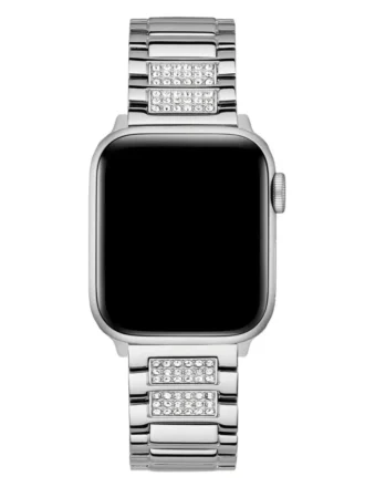 Zilverkleurige band met strass 38-40 mm voor Apple Watch®