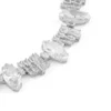 Zilverkleurige kroonluchterketting