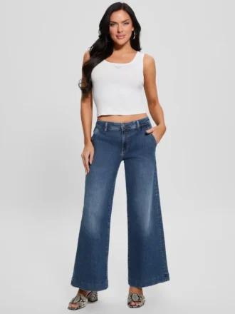 Zoya-Jeans met wijde pijpen