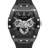 Zwart en zilverkleurig multifunctioneel horloge Zwart en zilverkleurig multifunctioneel horloge