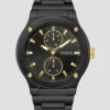 Zwart multifunctioneel horloge