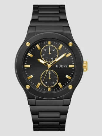 Zwart multifunctioneel horloge