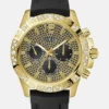 Zwart siliconen multifunctioneel horloge