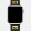Zwarte siliconenband van 38-40 mm voor Apple Watch®