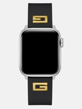 Zwarte siliconenband van 38-40 mm voor Apple Watch®