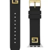 Zwarte siliconenband van 38-40 mm voor Apple Watch®
