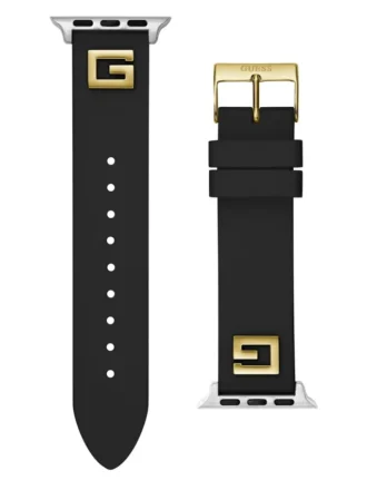 Zwarte siliconenband van 38-40 mm voor Apple Watch®